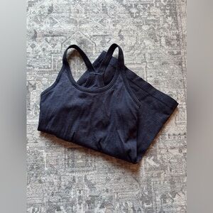 lululemon navy ebb to street tank size 2